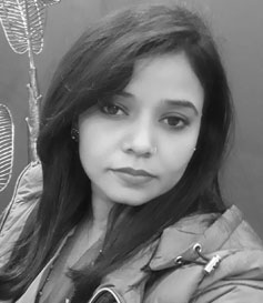 Portrait of Dimple Chandat, 2020 Excellence in Art Award Winner